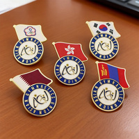 Fabricant ODM personnalisé de broches en métal moulé sous pression avec électroplaqué, forme personnalisée, pour promotion de marque, souvenir ou cadeau