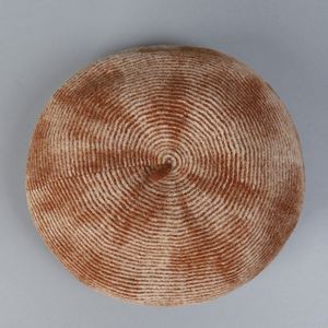 หมวกเบเร่ต์ทรงสลัชย้อมสีสไตล์ออสเตรเลีย ขนสัตว์แท้ รุ่นใหม่ปี 2025 สำหรับผู้หญิง ฤดูหนาว อุ่นสบาย สวยสง่า แฟชั่นลำลอง สีสันสดใส - Product Image 2