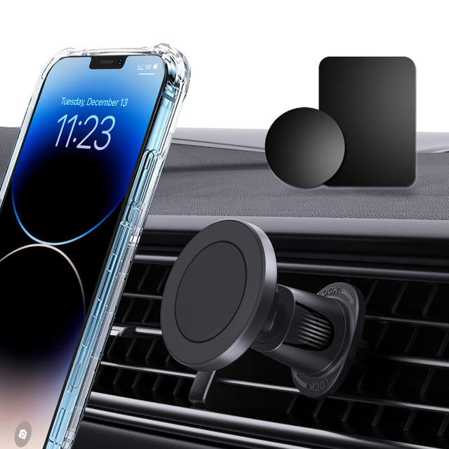 Universal Magnet Mobile Phone Accessories Holders Stand Mount 360 Rotation Adjustable Magnetic Air Vent Car Phone Holder for Car