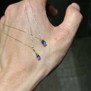 Collar de Plata de Ley S925 con Colgante y Dije de Corazón de Diamante Azul Glaciar Desolado, con Cadena de Lujo Ligero para Uso Diario - Product Image 4