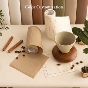 Posavasos de Tela Desechables Fáciles de Limpiar, con Diseño Elegante, para Decoración de Mesa, Mantelillos, Servilletas de Algodón para Fiestas - Product Image 4