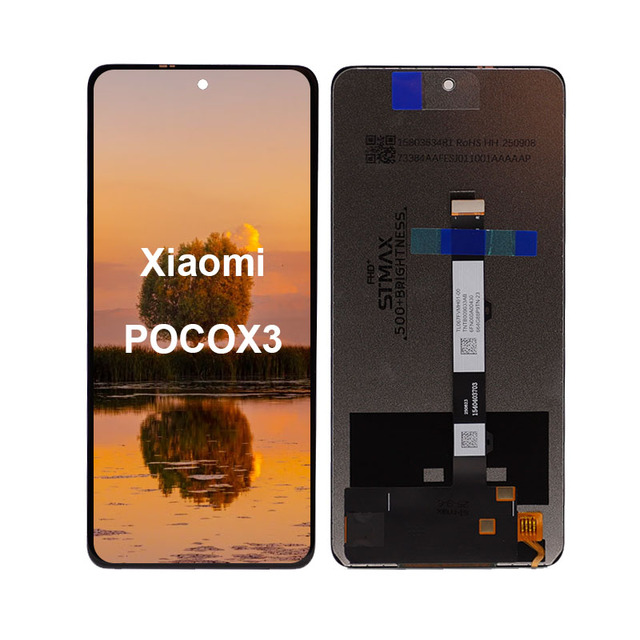 A Grade Incell LCD Screen Assembly Mobile Display Touch Panel for Xiaomi POCO X3 Factory Made Quality Wholesale Screen Supply