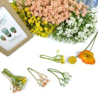 Accessoires floraux faits main en fausse gypsophile pour la tête – Gypsophile artificielle écologique et durable
