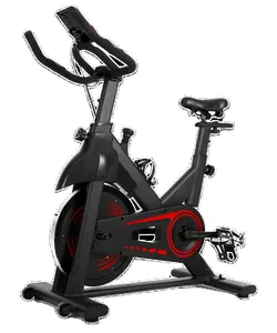 Cardio aérobique personnalisé de haute qualité, entraînement par courroie muette 5kg volant d'inertie fitness spin bike exercice Spinning Bike