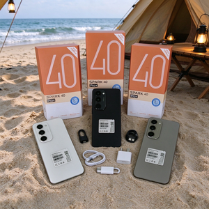 Spark40 Pro ขายดี 24GB+512G Deca Core ปลดล็อคด้วยใบหน้าและลายนิ้วมือ จอ HD รองรับ 5G ซิมคู่ โทรศัพท์ขายส่ง - Product Image 5