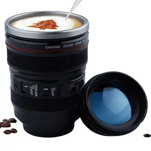 Autoagitazione tazza da caffè sottovuoto Thermo Len Cup Camera da viaggio in acciaio inox auto miscelazione magnetica tazza di vetro ricaricabile