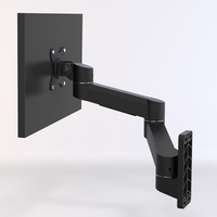 Soporte de Pared para Monitor Industrial Meisonic T8-WA02-W, Negro, Inclinación de 85-90 Grados y Cabezal Giratorio, Gran Venta 2025