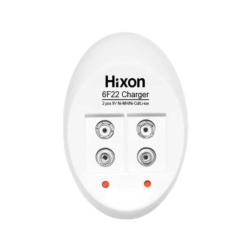 Hixon 9V 6F22 Battery Charger for Lithium Li-ion Ni-CD NI-MH Rechargeable Battery