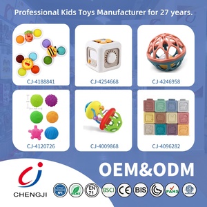 Jouets sensoriels Montessori pour bébés Chengji, hochet, balle à saisir, hochet pour bébé, jouets sensoriels pour la dentition - Product Image 6