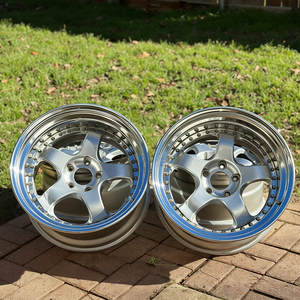 ล้อแม็กซ์ Meister S1Lightweight JDM แบบ 3 ชิ้น ขนาด 17 18 19 20 นิ้ว 5*<span class=keywords><strong>100</strong></span> 5*114.3 4*<span class=keywords><strong>100</strong></span> ผลิตจากวัสดุฟอร์จ คุณภาพสูง สำหรับ Skyline GT-R R34 370Z - Product Image 1