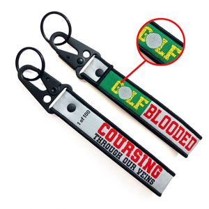<b>Custom</b> Jdm Fabric Chain Flight Car Tuning Racing Sports Embroidered <b>Key</b> Strap Street Jet Tag Ring Keychain - Product Image 2