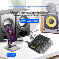 Module d'amplificateur de puissance audio 2.1 canaux YS-S100L avec réglage des tonalités et subwoofer puissant