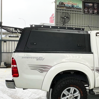 Best-seller : auvent de camion en alliage d'aluminium avec fenêtres coulissantes pour pick-up Hilux et Tacoma