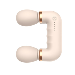 Mini masseur musculaire électrique à double tête, pistolet de massage par percussion, recharge USB, pour la maison, la salle de sport, cadeau - Product Image 5