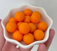 Billes de paintball en plastique lourd colorées rouge, noir, orange, blanc, calibre .43, .50, .68, directement de l'usine.