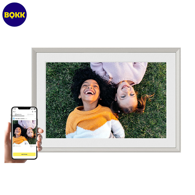 10-inch IPS HD Smart Digital Photo Frame with Cloud Storage and Wireless App Transfer Electronic Photo Frame for Your Home