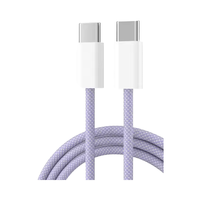 Câble de données de charge rapide PD 60W Type C Cordon USB personnalisé d'usine Câbles de date de charge pour Iphone Câble USB de charge