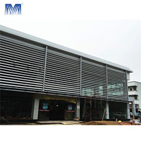 Stores métalliques sur mesure avec revêtement en poudre, résistants à la corrosion, découpe laser 3D, étanches, en aluminium standard