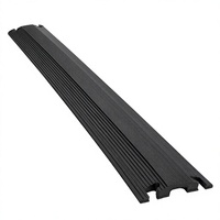 Rampe de protection de câble en caoutchouc à 1 canal