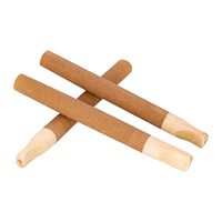 Bouffée d'abeille cônes Warpper de chanvre personnalisables 110mm avec buse en bois quinze saveurs de fruits pour les magasins de fumeurs accessoires de chaîne de chanvre