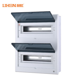 Caja de disyuntor de metal montada en superficie de 36 vías de dos filas caja de distribución eléctrica MCB caja de distribución <span class=keywords><strong>dB</strong></span> - Product Image 3