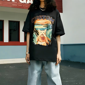 LTD-MT1021 T <strong>Shirts</strong> Manufacturer Custom Print Embroidered Drop Shoulder Streetwear Oversized T-<strong>Shirts</strong> Unisex T <strong>Shirts</strong> - Product Image 1