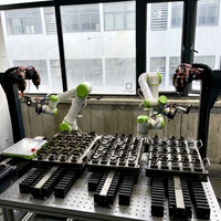 Robot collaboratif 6 axes CGXi G6, bras robotisé 6 kg 917 mm, moteur en acier inoxydable pour meulage, ébavurage, soudage, collage, et manutention de machines CNC