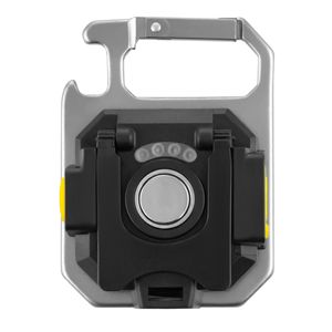 Parlak kuş şarj edilebilir taşınabilir Cob LED Torch anahtarlık USB şarj manyetik ışıklı anahtarlık ile su geçirmez el feneri - Product Image 2