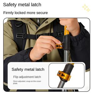 Escaleras Telescópicas Portátiles de Aleación de Aluminio para Niños, Ultraligeras, Antideslizantes, para Senderismo y Escalada, Equipo Profesional - Product Image 4