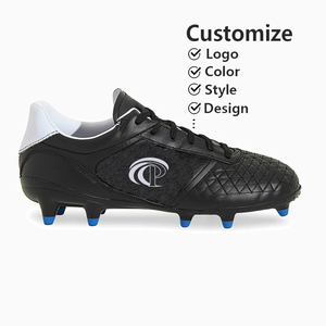 <span class=keywords><strong>Scarpe</strong></span> da <span class=keywords><strong>Calcio</strong></span> Personalizzabili in Pelle Sintetica PU per Esterni, Modello Low-Top da Uomo con <span class=keywords><strong>Tacchetti</strong></span> in TPU per Tutte le Stagioni - Product Image 4