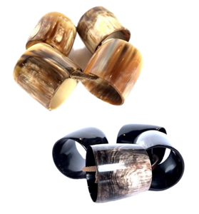 Premium Rustic Horn <b>Napkin</b> Rings Factory Direct Bulk for <b>Wedding</b> Tables and Party Decor - Product Image 6