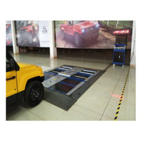 Testeur de freinage de plaque d'immatriculation de véhicule certifié CE UE-CTJG-CS avec kit complet - Pont élévateur automobile de haute qualité