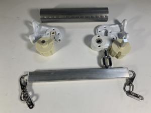 Enrollador de pantalla motorizado, guía de cable, para exteriores - Product Image 6