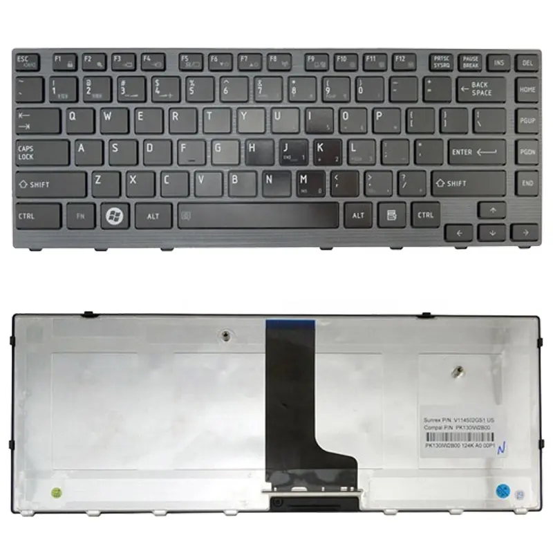 Tastiera del computer portatile per Toshiba Satellite M640 M645 P745 P745-S4102 P745-S4160 serie