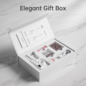 Machine à ongles électrique sans fil portable avec affichage numérique et kit de lime à ongles - Product Image 5