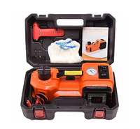 Nouveau produit : Cric électrique 5 tonnes avec pompe à air 12V, kit cric hydraulique électrique pour changement de pneu et urgences routières
