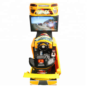 เครื่องจำลองการขับรถ Chenshou CS-017 ราคาประหยัด สำหรับเล่นเกมแข่งรถในร้านเกม 1 ที่นั่ง 220V - Product Image 3