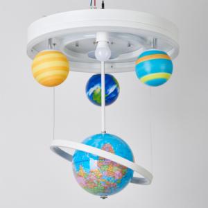 Plafonnier de <span class=keywords><strong>chambre</strong></span> de garçon créatif Space Planet Globe Lustre Lampe principale pour <span class=keywords><strong>chambre</strong></span> d'enfant - Product Image 2