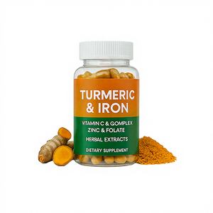 Kapsul Ekstrak Kunyit Premium Laris Manis, Kapsul Kunyit Kurkumin, Kapsul Kunyit & Zat Besi untuk Kesehatan - Product Image 1