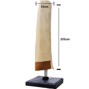 420d Oxford Tissu <span class=keywords><strong>Parasol</strong></span> Parapluie Couverture Étanche Patio Couverture Jardin Extérieur Meubles Romain Parapluie Couverture Avec Fermeture Éclair - Product Image 2