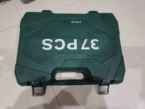 37PCS <span class=keywords><strong>Set</strong></span> vendita in fabbrica cassetta degli attrezzi in plastica di alta qualità per il trasporto <span class=keywords><strong>set</strong></span> di utensili per la casa <span class=keywords><strong>Set</strong></span> di <span class=keywords><strong>chiavi</strong></span> <span class=keywords><strong>a</strong></span> <span class=keywords><strong>bussola</strong></span> - Product Image 2