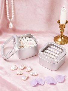 Wholesale Candy Square Tinplate <b>Box</b> Tin Case Custom Window <b>Small</b> Metal Food Customized Logo Durable Candy Container Cans Candy - Product Image 5