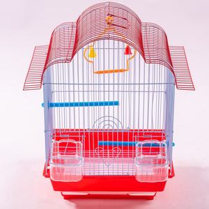 Jaulas Grandes para Pájaros al por Mayor, Jaula de Lujo Tipo Villa, Jaula Grande de Acero Inoxidable Negro, Jaula de Hierro para Mascotas y Loros, Precio Bajo - Product Image 3