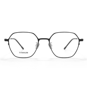 Nouvelle monture de lunettes géométriques State Gm818 en titane pur, légère, pour homme, monture complète, fabriquée à Danyang - Product Image 4