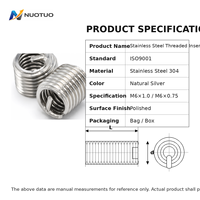 M5 M6 M8 M10 M12 M14 Metric Coarse Fine Unified UNC UNF Design Wire Thread Insert Helicoils Inserts Fasteners Product Category