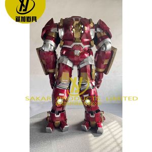 ชุดคอสเพลย์หุ่นยนต์งานคาร์นิวัลชุดการแสดงสีแดงแบบสมจริงชุดสวมเดิน - Product Image 3