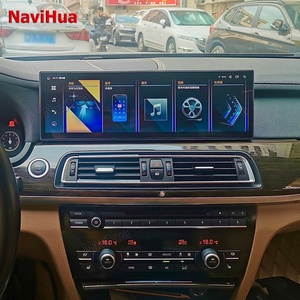 NaviHua New Arrival14.9'' Big Touch Screen Android Radio GPS Navigation Car <b>DVD</b> <b>Player</b> Multimedia for BMW 7 Series F01/F02 /F04 - Product Image 1