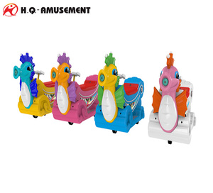 2019 beliebte fahrt auf batterie betrieben auto blasen bubbles bunte sea pferd für kinder - Product Image 5