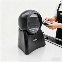 Lecteur de codes-barres QR 2D de haute qualité pour ordinateur de bureau avec interface USB/COM et câble de 2 m