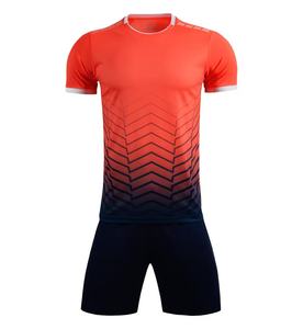 Venta al por mayor de ropa de fútbol uniforme adultos deportes Jersey fútbol logotipo personalizado y nombre fútbol Jersey hombres fútbol equipo desgaste conjuntos - Product Image 1